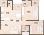 DB Diwali Homes (2BHK+2T (1,098 sq ft) 1098 sq ft)