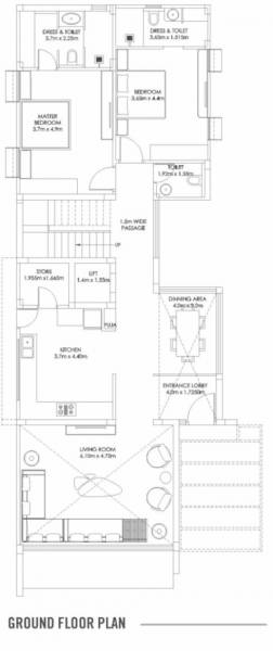  ayka Floor Plan Ground Floor Plan