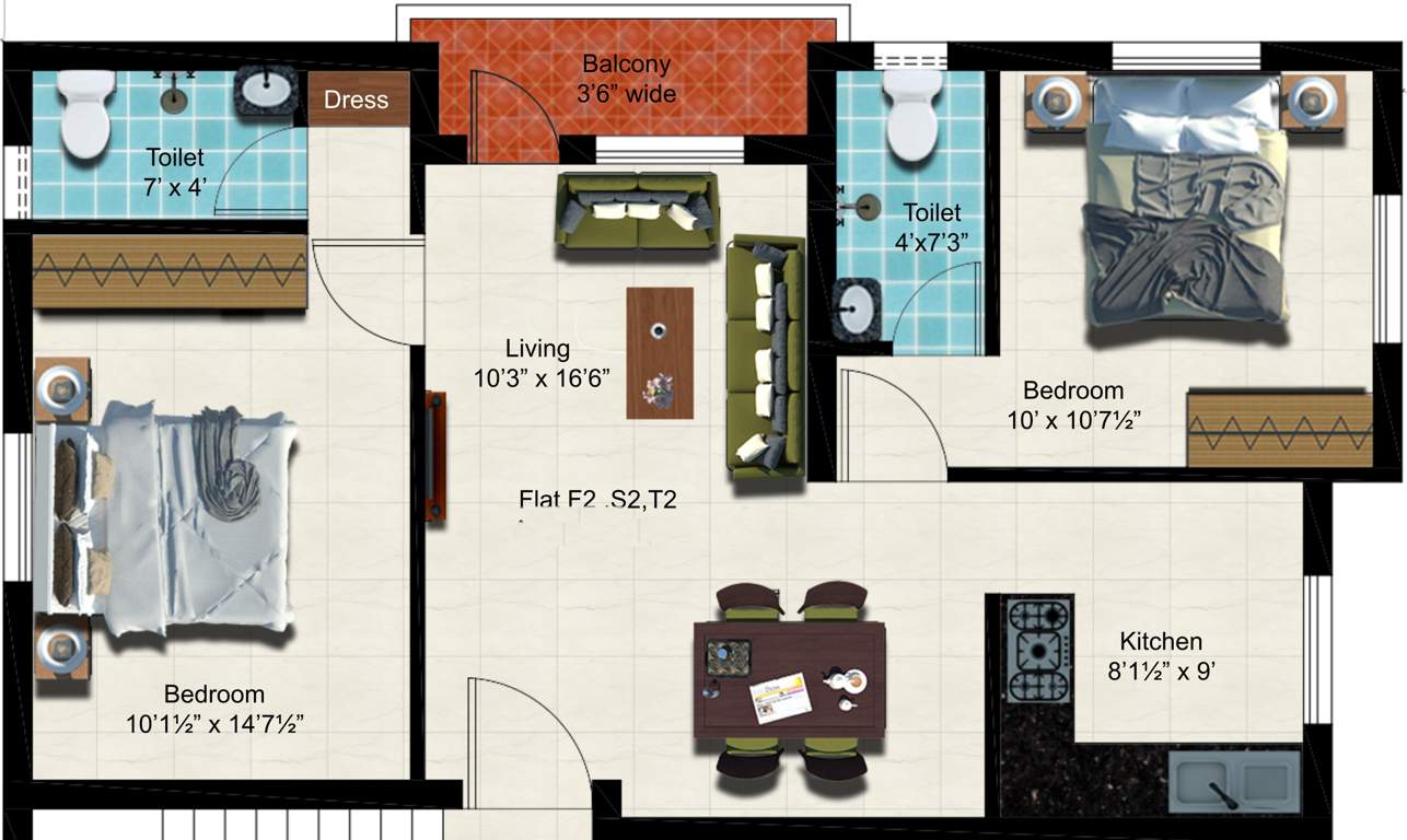  preethi manor Floor Plan Floor Plan
