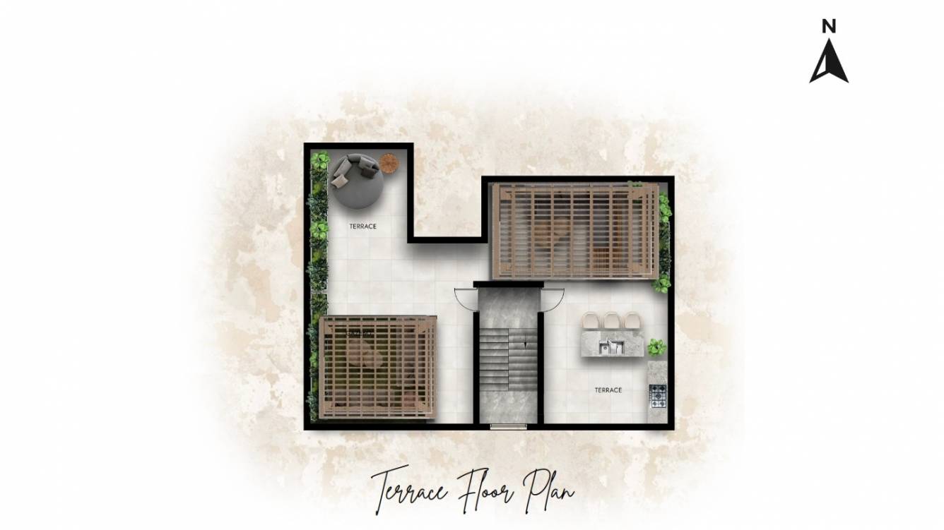 Terrace Floor Plan palm shore drive villas Floor Plan Terrace Floor Plan