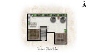 Terrace Floor Plan  palm-shore-drive-villas Floor Plan Terrace Floor Plan