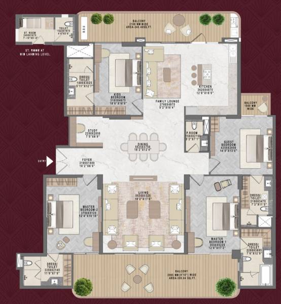  medalleo-low-rise Floor Plan Floor Plan