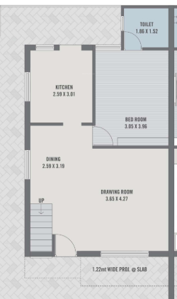  bunglows Floor Plan Ground Floor Plan