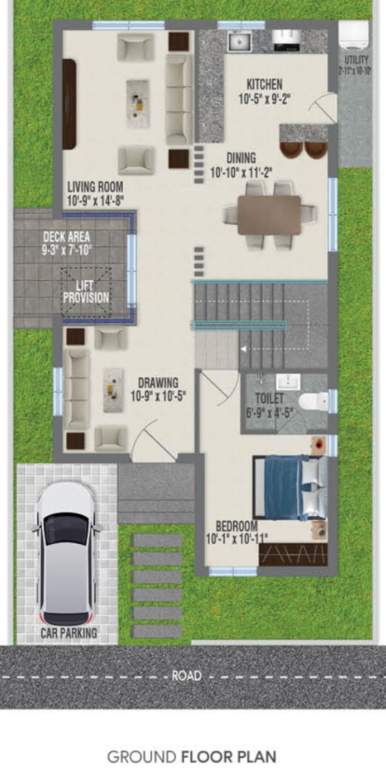  myra Floor Plan Ground Floor Plan