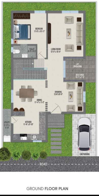  myra Floor Plan Ground Floor Plan