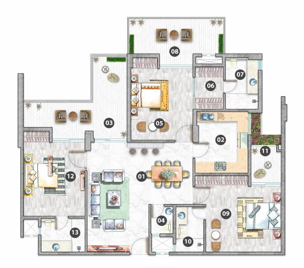  tripundra Floor Plan Floor Plan