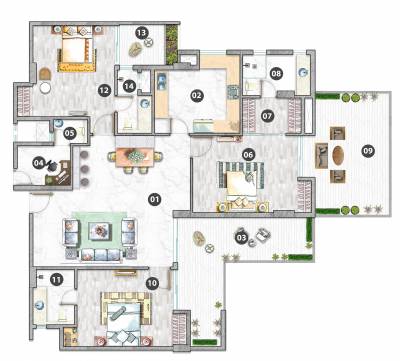  tripundra Floor Plan Floor Plan