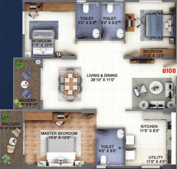  kings-court Floor Plan Floor Plan