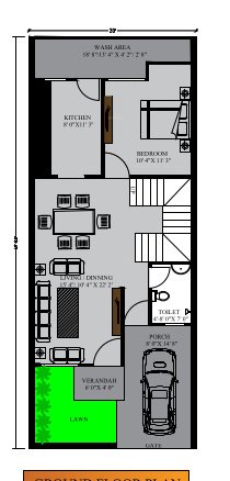 airport city phase 1 Floor Plan Ground Floor Plan