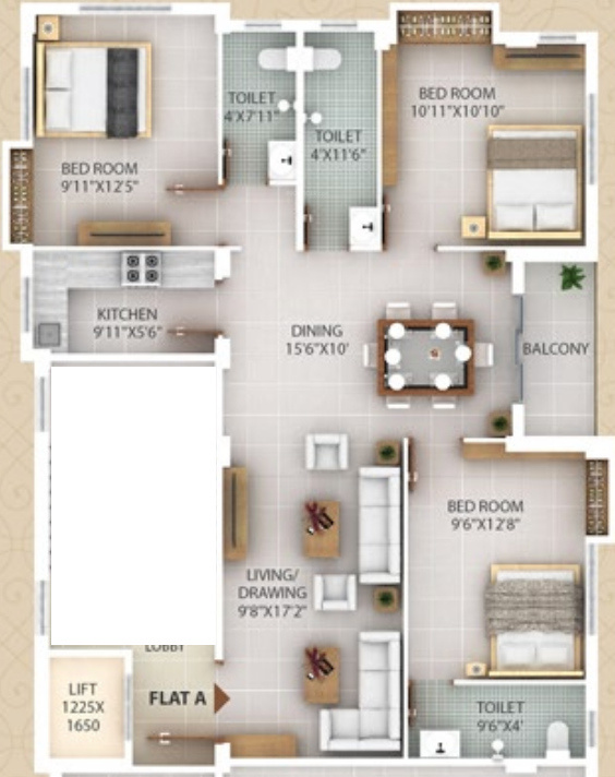  chitrakut mansion Floor Plan Floor Plan
