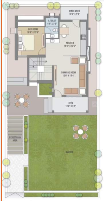  sandalwood 2 Floor Plan Ground Floor Plan