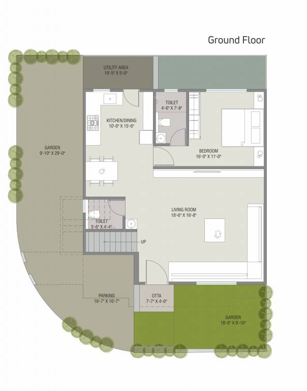 aston 21 Floor Plan Ground Floor Plan