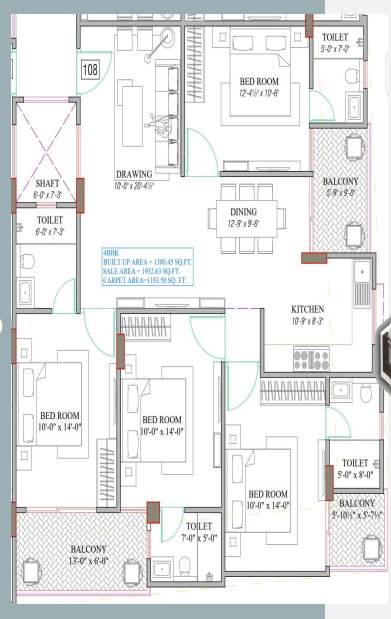  shivam majestic Floor Plan Floor Plan