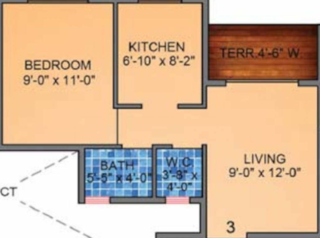 Floor Plan vedant millenia happiness phase ii wing c Floor Plan Floor Plan