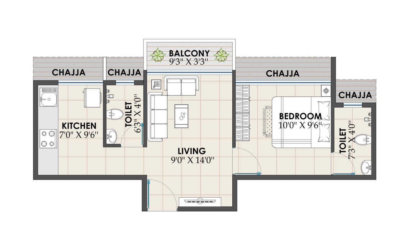 emerald pushpak nagar Floor Plan Floor Plan