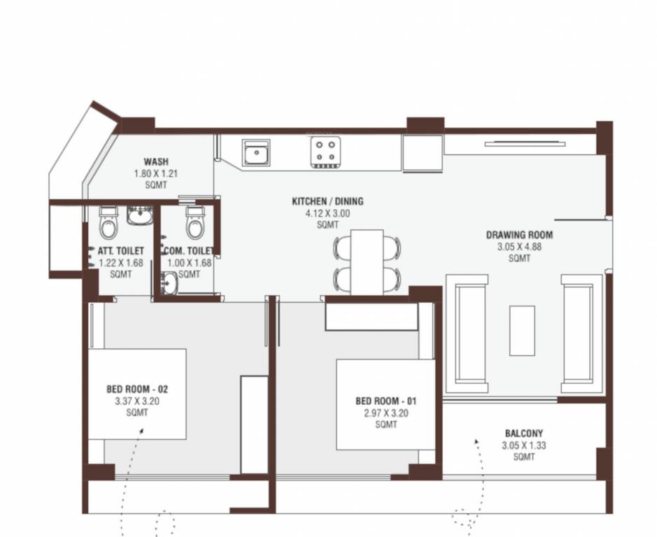  murli appartment Floor Plan Floor Plan