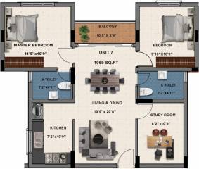  lake-view Floor Plan Floor Plan