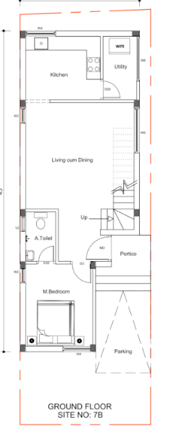  emerald Floor Plan Ground Floor Plan