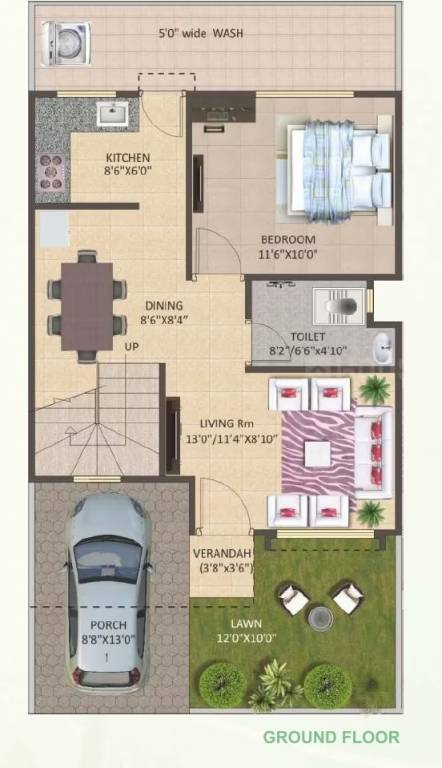  greenville phase 1 Floor Plan Ground Floor Plan