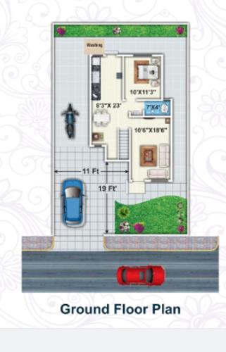  estate-5 Floor Plan Ground Floor Plan