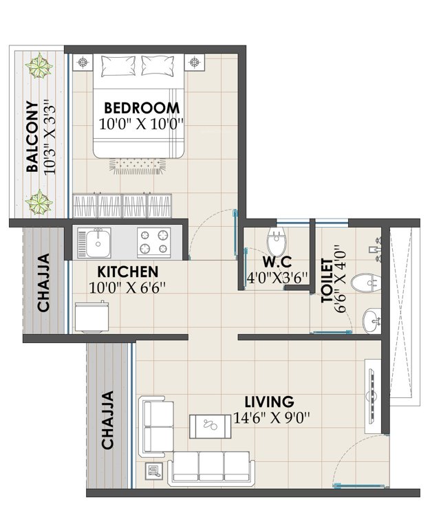emerald pushpak nagar Floor Plan Floor Plan