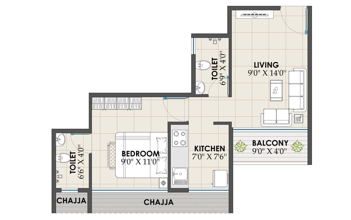 emerald pushpak nagar Floor Plan Floor Plan