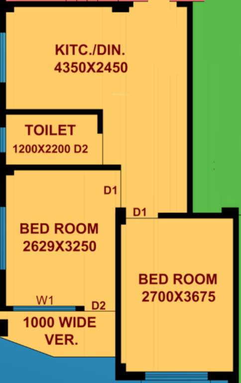  mitra apartment Floor Plan Floor Plan