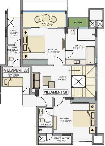 the royal ganges 1 phase i Floor Plan Lower Level Floor