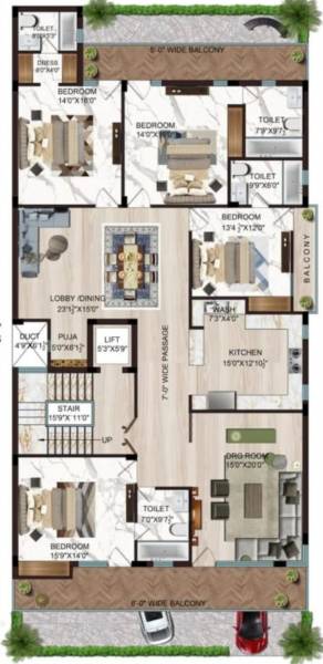  super-luxury-floors Floor Plan Floor Plan