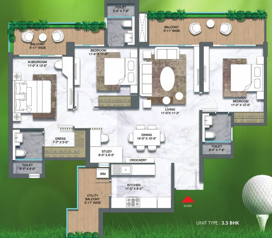 Floor Plan golf hills phase 1 Floor Plan Floor Plan