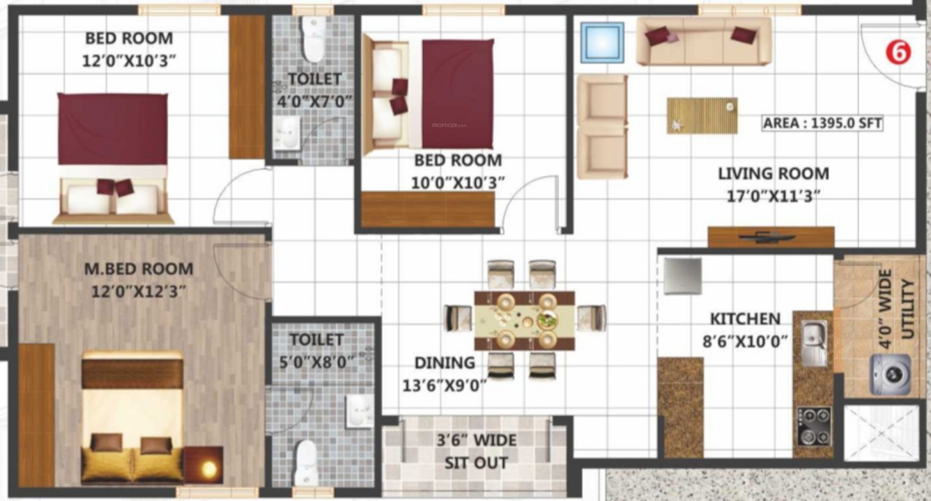  samruddhi apartment Floor Plan Floor Plan