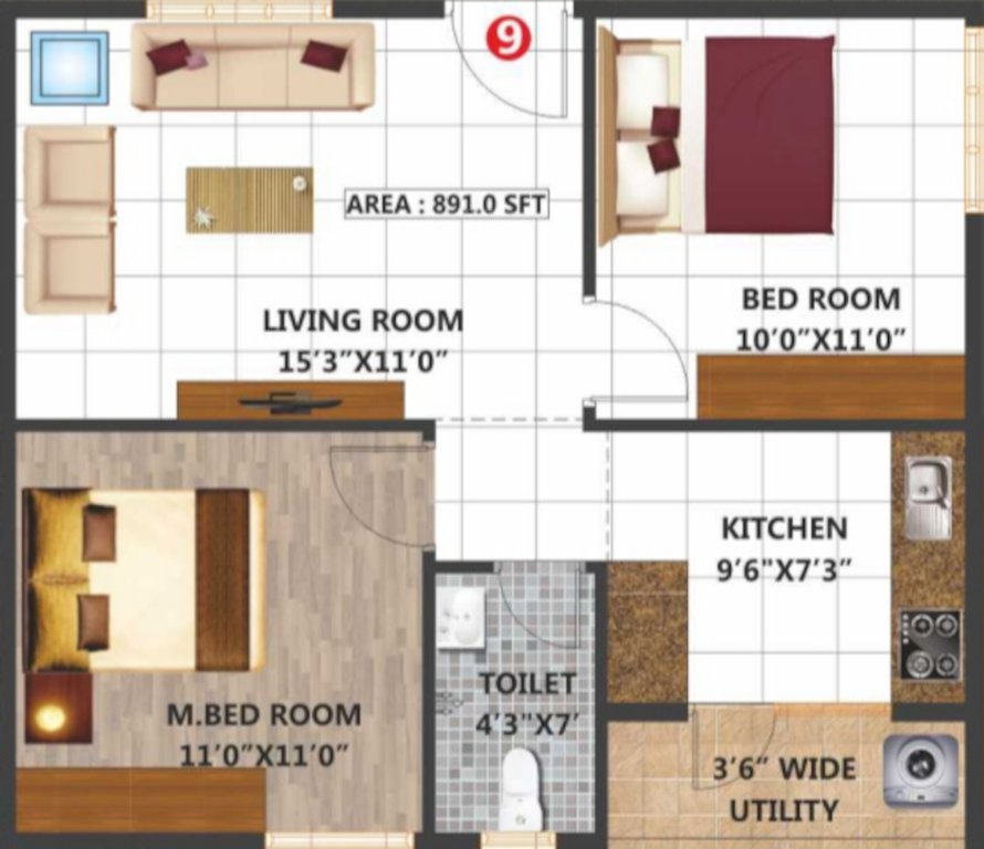  samruddhi apartment Floor Plan Floor Plan
