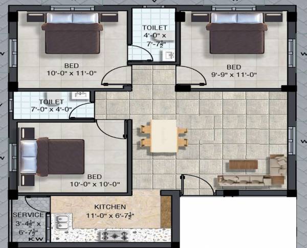  apartments Floor Plan Floor Plan