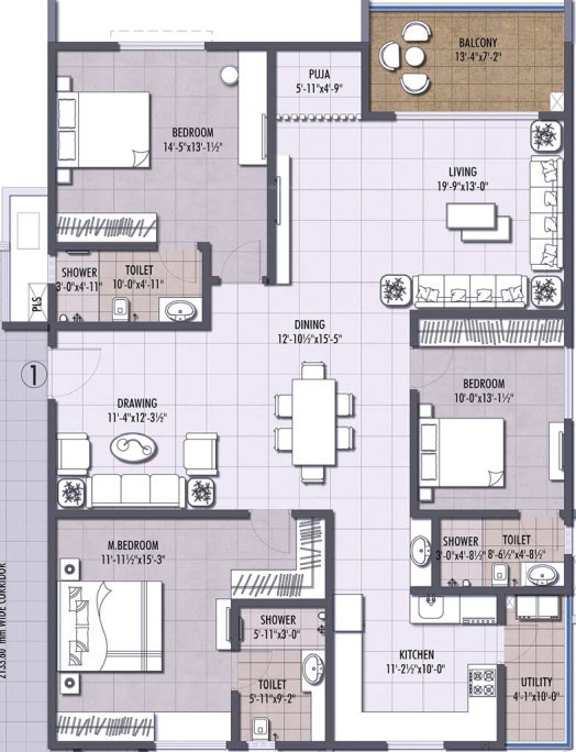 cornerstone Floor Plan Floor Plan