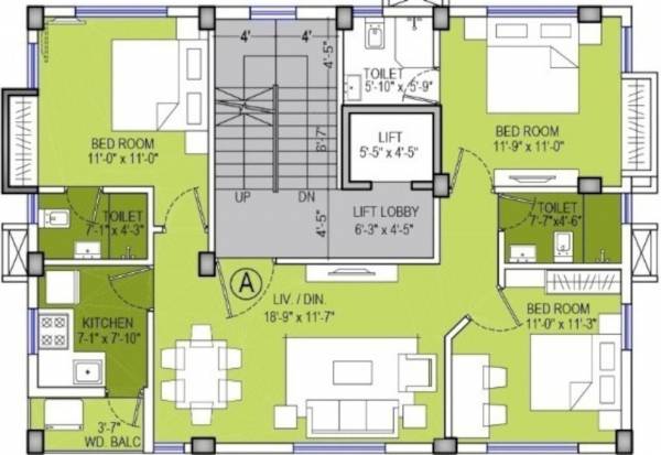  new-alipore Floor Plan Floor Plan
