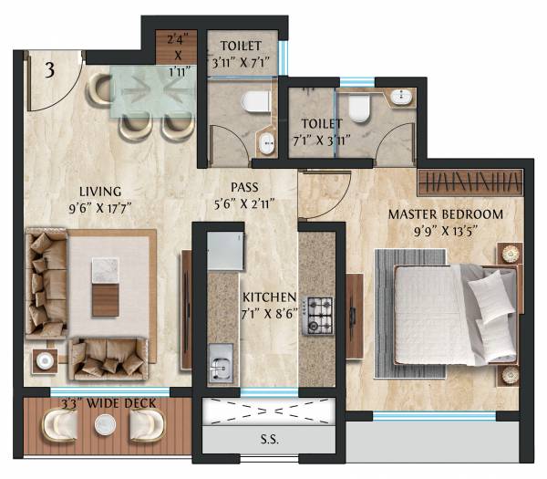  modirealty-vatvriksh Floor Plan Floor Plan