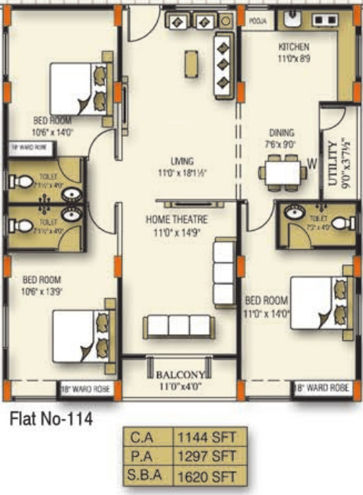 Floor Plan nest serene Floor Plan Floor Plan