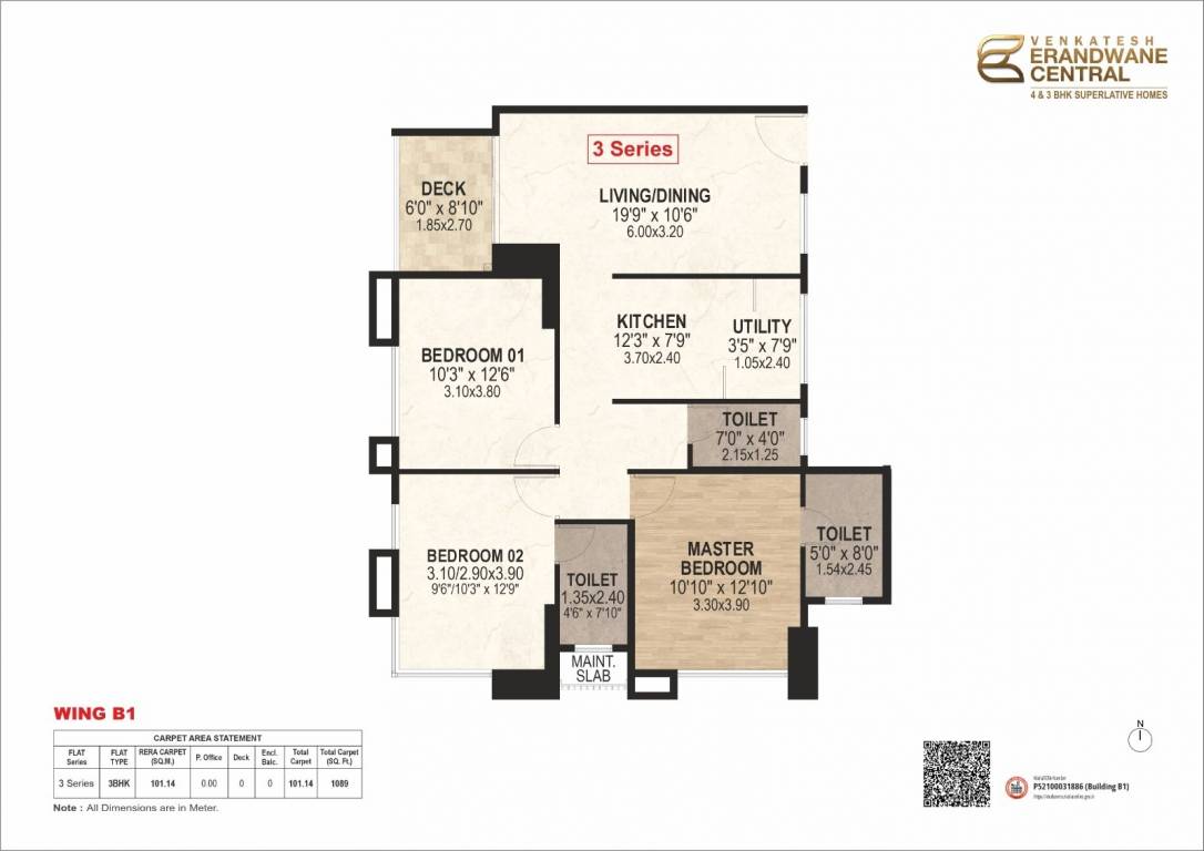 Floor Plan venkatesh erandwane central Floor Plan Floor Plan