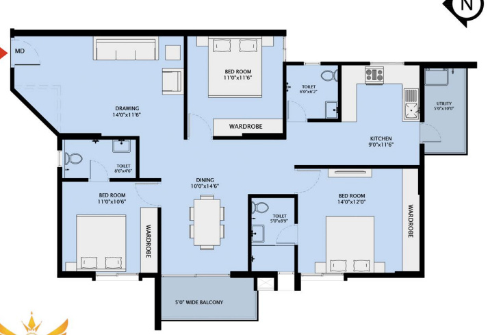  acacia Floor Plan Floor Plan