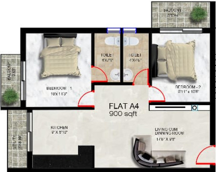  pavalam-apartments Floor Plan Floor Plan