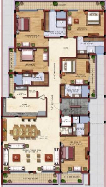  construction-5000-sq-ft Floor Plan Floor Plan