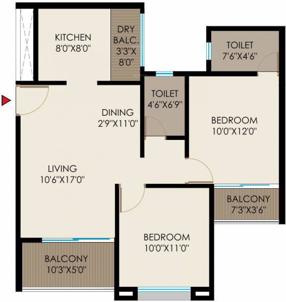  24life-exotica Floor Plan Floor Plan