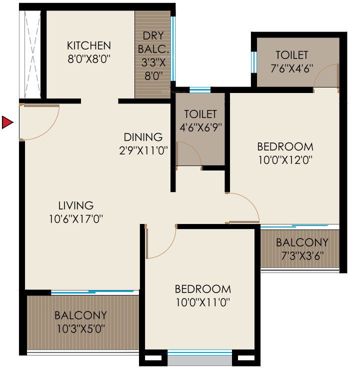  24life exotica Floor Plan Floor Plan