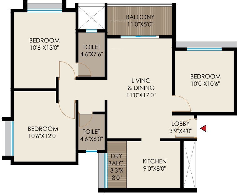  24life exotica Floor Plan Floor Plan