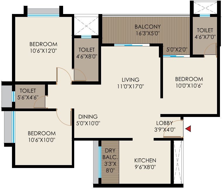  24life exotica Floor Plan Floor Plan