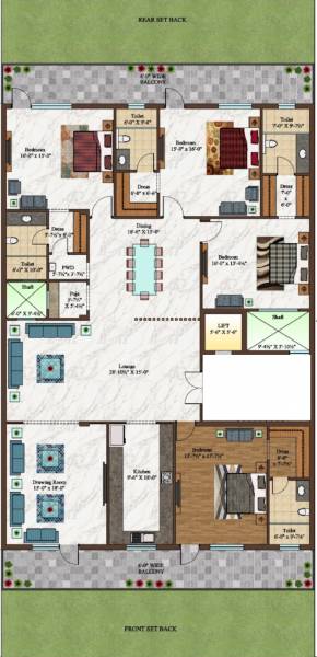 Floor Plan construction-4500-sq-ft Floor Plan Floor Plan