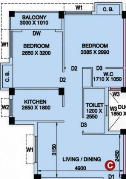  anuva-appartment Floor Plan Floor Plan