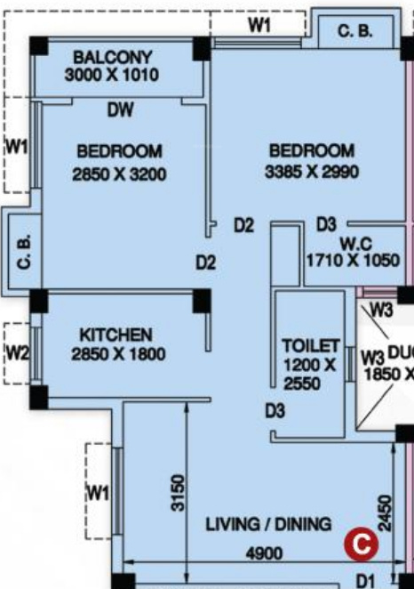 Floor Plan anuva appartment Floor Plan Floor Plan