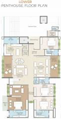  keystone-skyvillas-xl Floor Plan Lower Level Penthouse Plan