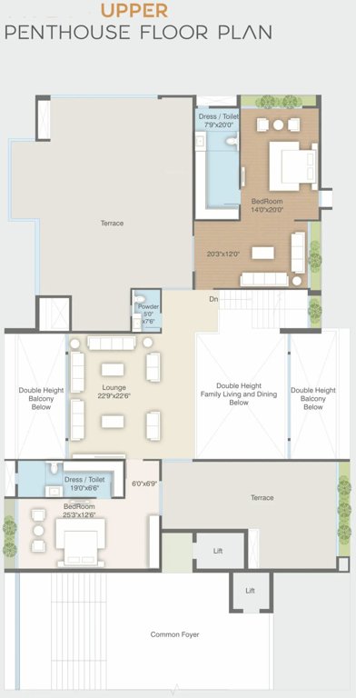 keystone skyvillas xl Floor Plan Floor Plan